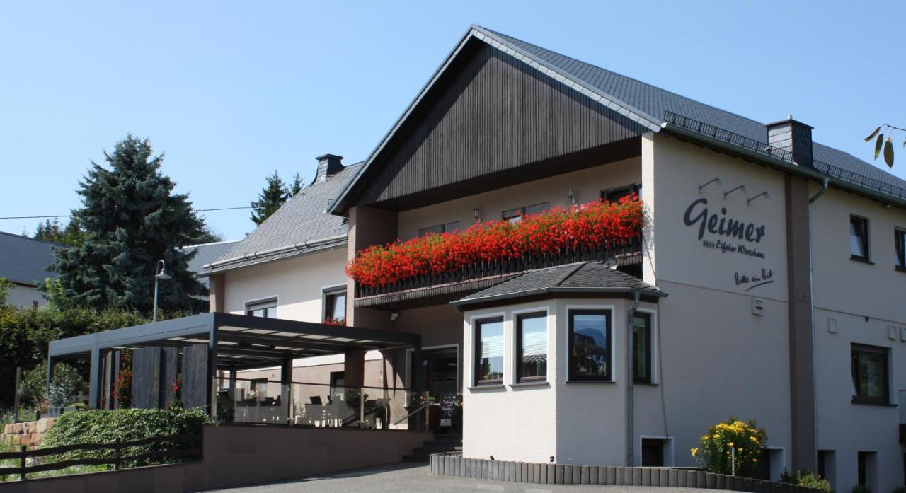 Gasthaus Pension Geimer Plütscheid Exteriér fotografie